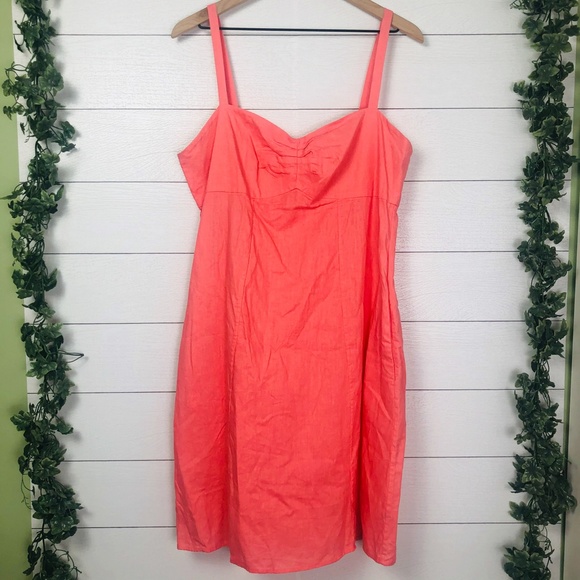 Patagonia Dresses & Skirts - Patagonia Coral Pink Sleeveless Dress Size 14